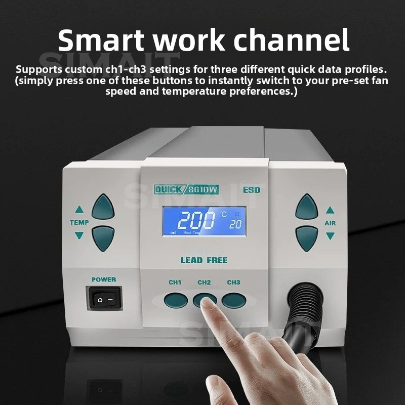 861DW Heteluchtstation voor re - Hot Air Rework Station 861Dw recensie en prijs